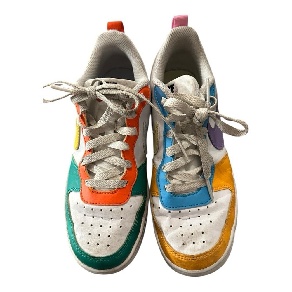 Nike Shoes Size 4Y Court Borough Low Recraft GS Multicolor FQ8373-902